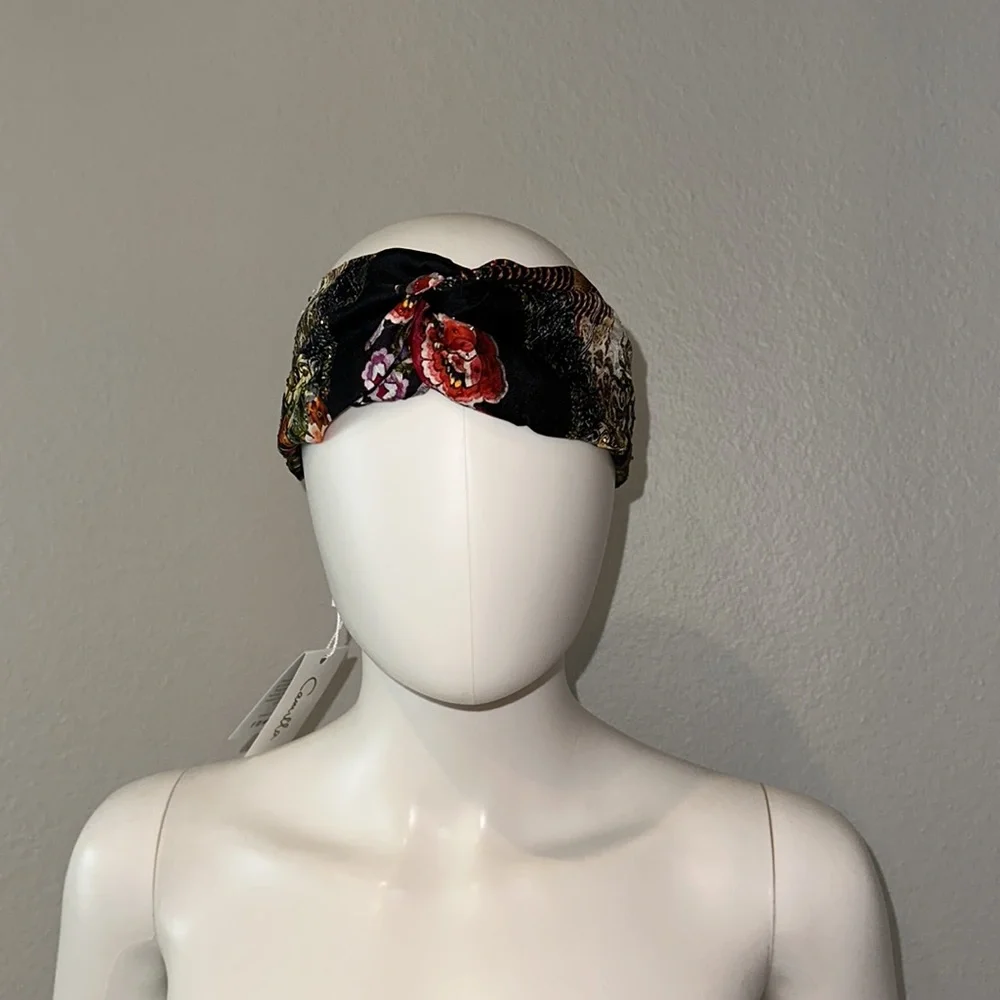 CAMILLA *Dance With Duende* silk twist boho headband